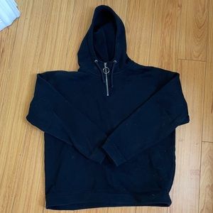 Topshop hoodie with zipper